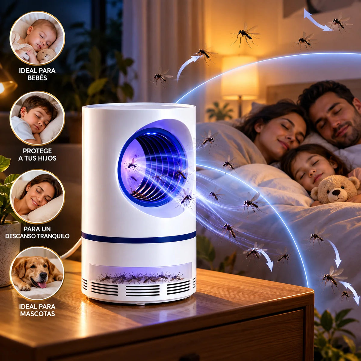 Skeeter Tornado™ – ¡Que los mosquitos no te quiten el sueño!