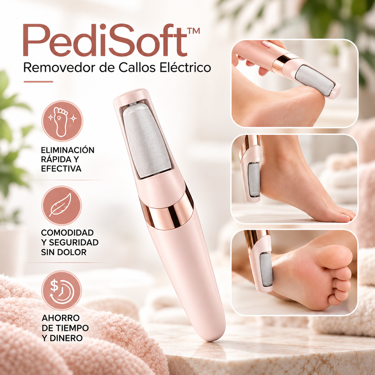 PediSoft™ Tu aliado para pies suaves y saludables
