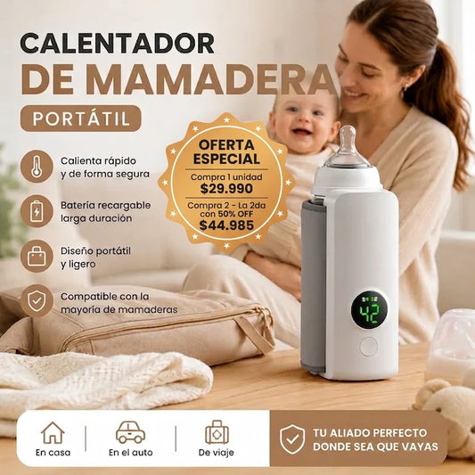 Calentador Portatil De Mamaderas BabyGo