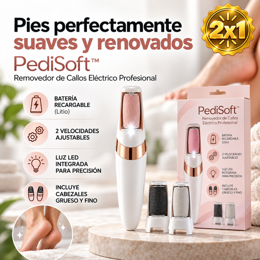 PediSoft™ Tu aliado para pies suaves y saludables